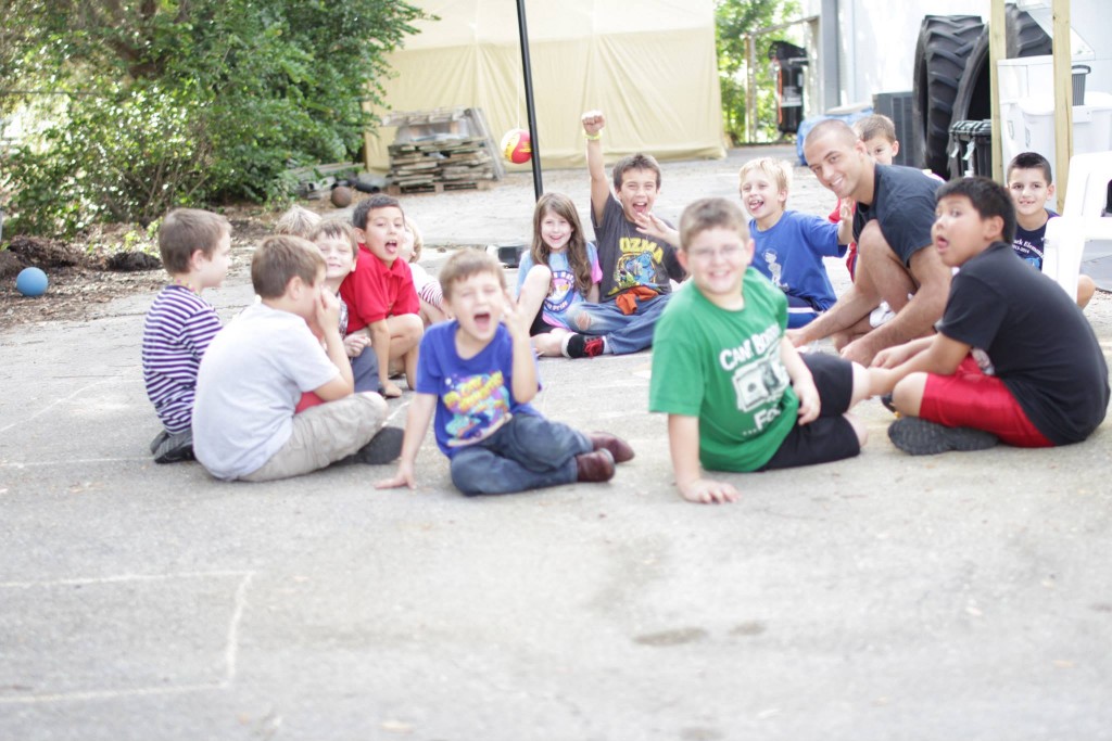 Kids have a blast helping coaches build different rockets and see which goes higher!