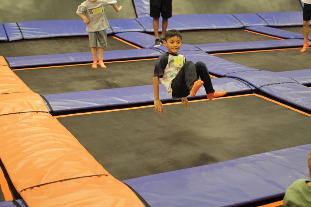 Our Naples After School Kids Bouncing and Backflipping at Sky Zone Fort myers